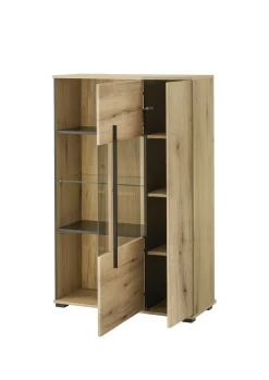 Meuble vitrine combiné CANTARA