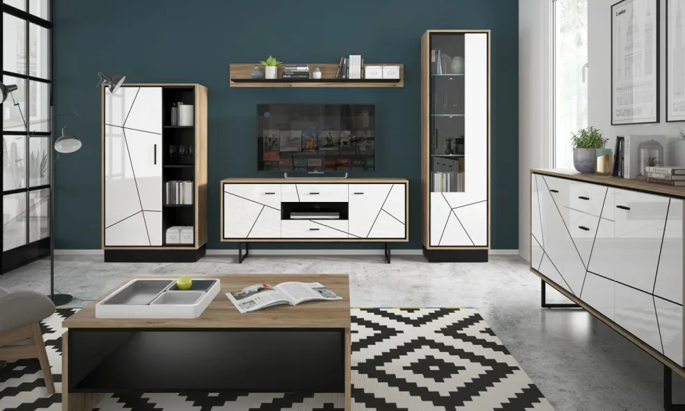 Meuble vitrine droit BROLO