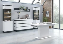 Meuble vitrine droit CAMPANIA-Wojcik Outlet