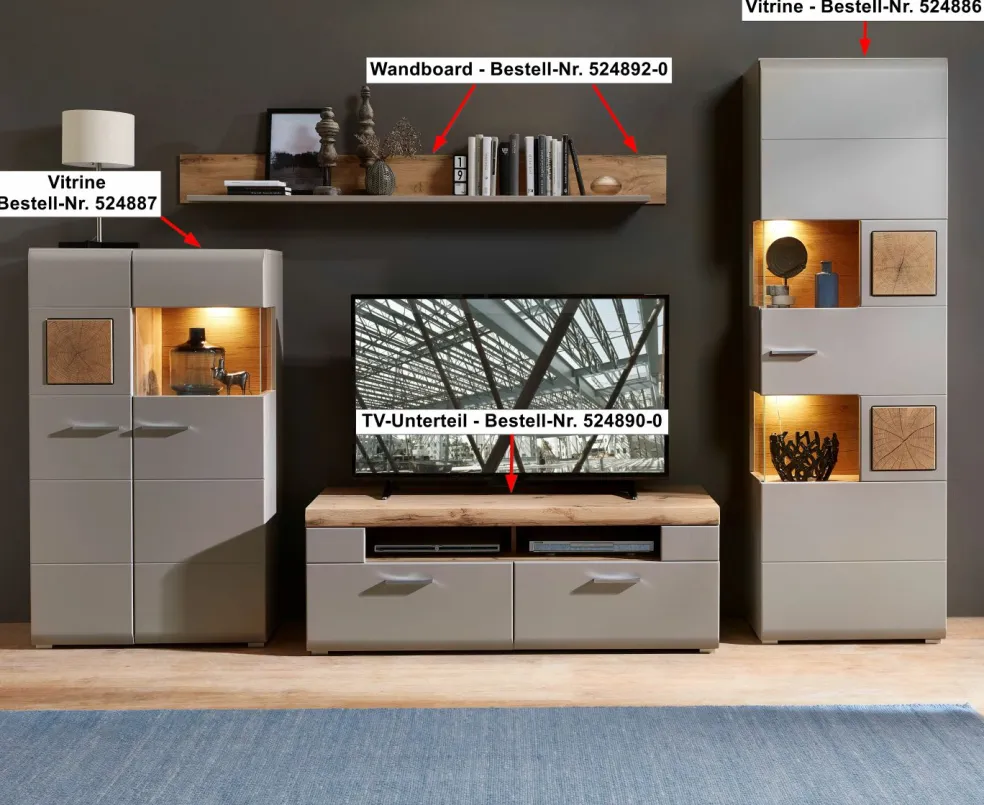 Meuble vitrine FUN-PLUS-II