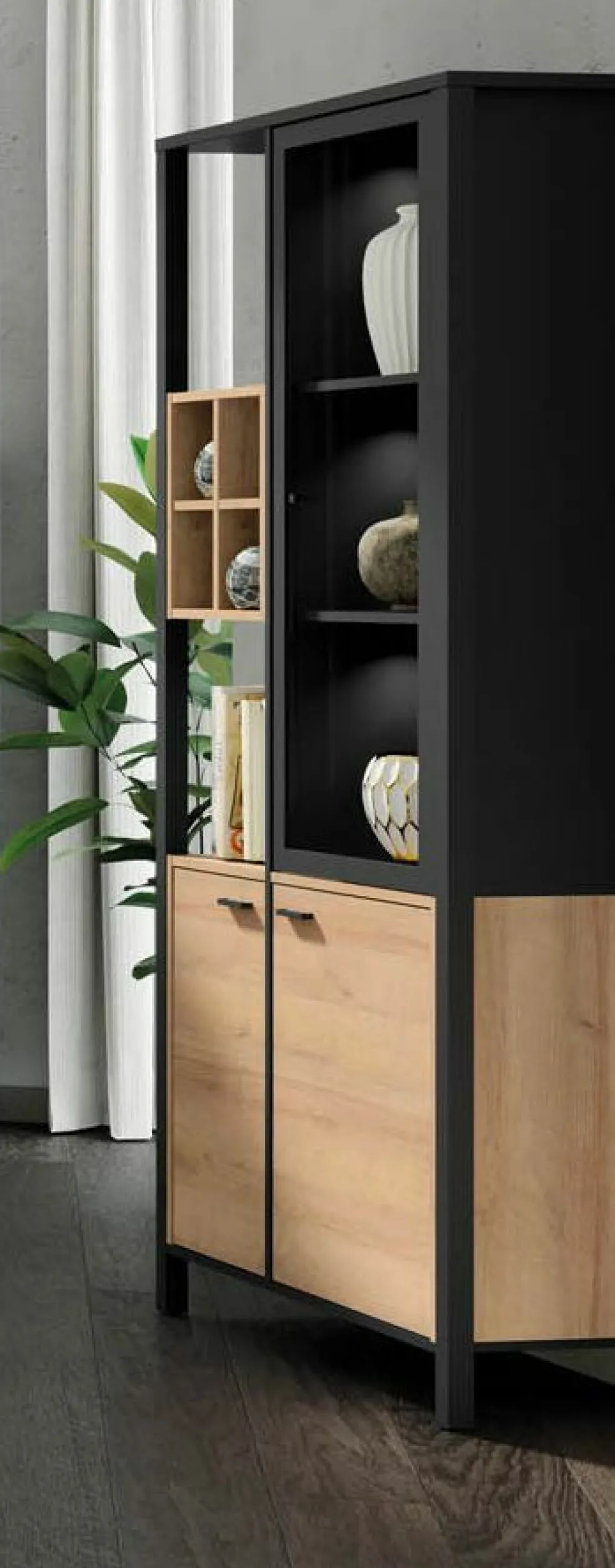 Meuble vitrine HIGH ROCK