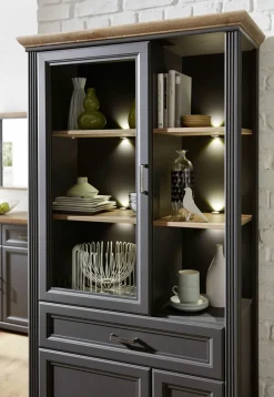 Meuble vitrine JASMIN