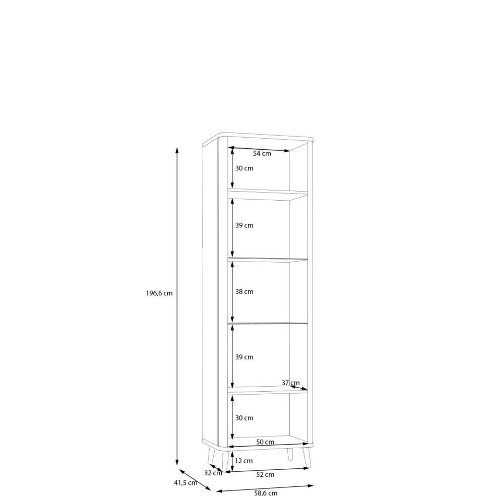 Meuble vitrine KOHILA