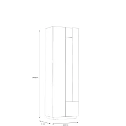 Meuble vitrine SINDI