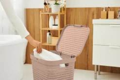 Panier à linge 55 litres COUNTRY-Rotho Hot