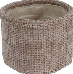 Panier aspect peluche taille moyenne EH-Koopman New