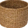 Panier rond de taille moyenne en jonc de mer EH
