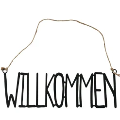 Panneau avec inscription WILLKOMMEN-Boltze Online