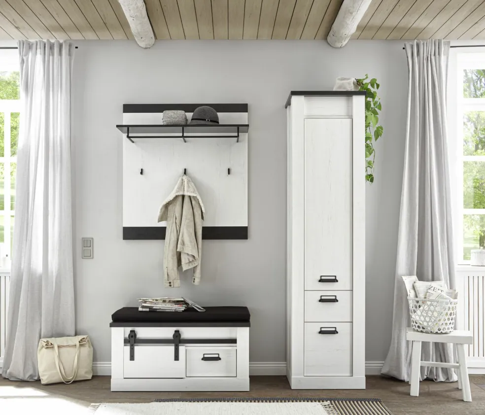 Panneau mural portemanteau SHERWOOD