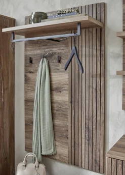 Panneau mural portemanteau LINEA