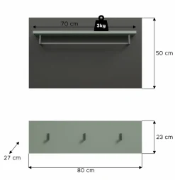 Panneau portemanteau GOBA