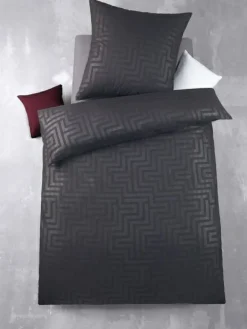 Parure de lit haut de gamme en microfibre LABYRINTH-Holiday Heimtex Best