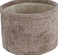 Petit panier aspect peluche EH-Koopman Online