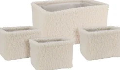 Petit panier aspect peluche EH-Koopman New