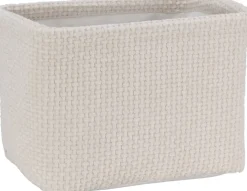 Petit panier aspect peluche EH