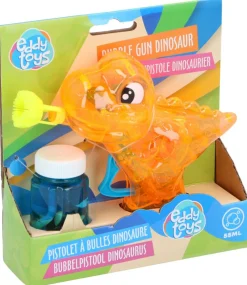 Pistolet à bulles de savon Dino à LED BUBBLES