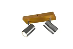 Plafonnier 2 spots MARLEY-Trio Leuchten Hot