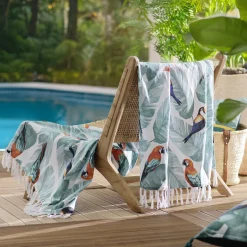 Plaid à franges perroquet OUTDOOR-U10 Discount