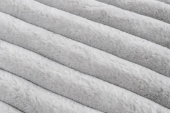 Plaid aspect velours côtelé PLUSH BLANKET-Lalee Outlet