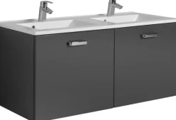 Plan double vasque en fonte minérale 560-Held New