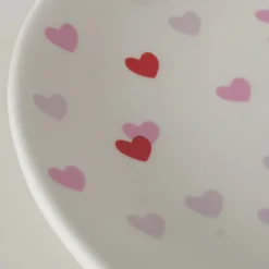 Plat avec cœurs SHERINE