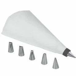 Poche à douille avec 6 douilles INOX