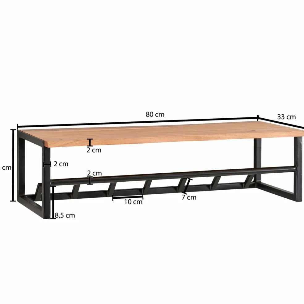 Portemanteau mural AUSANGATE