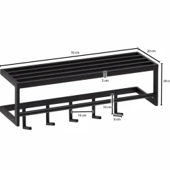 Portemanteau mural AUSANGATE-Skyport Outlet