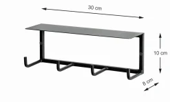 Portemanteau mural SIDNEY 1-Haku Discount