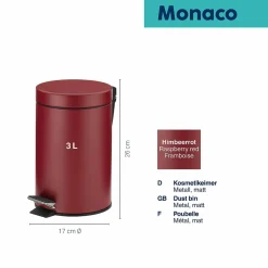 Poubelle de salle de bains MONACO