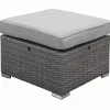 Pouf et plateau en verre ROA-7042072-00