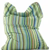 Pouf FASHION BULL STRIPES GREEN