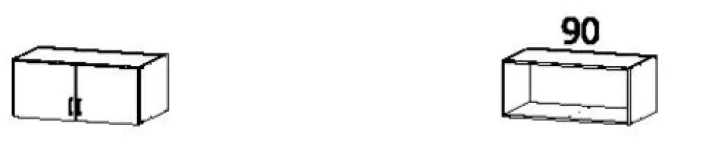 Rehausse armoire BREMEN-EXTRA