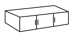 Rehausse pour armoire MALTA