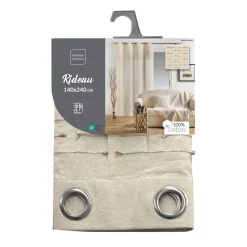 Rideau à œillets GOLDEN SUNSET