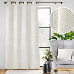 Rideau à oeillets FLANELA