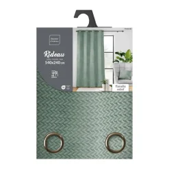 Rideau à oeillets FLANELA-U10