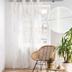 Rideau à oeillets GLAMI-U10 Hot