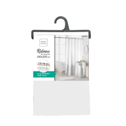 Rideau de douche à œillets ESSENCIA