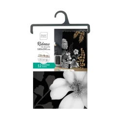 Rideau de douche à œillets KELLY