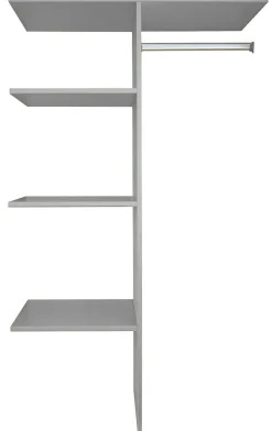 Répartition intérieure armoire lingère/penderie 757-Wimex