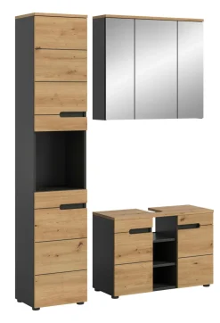 Salle de bains combinée 3 éléments GOBA