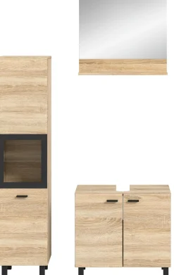 Salle de bains combinée 3 éléments SEBETA