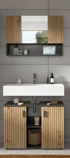 Salle de bains combinée 2 éléments MONE-Xonox Sale