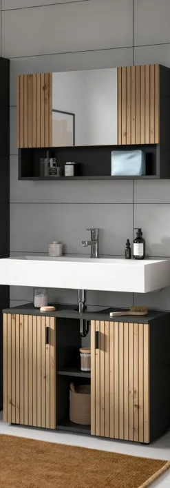 Salle de bains combinée 2 éléments MONE-Xonox Sale