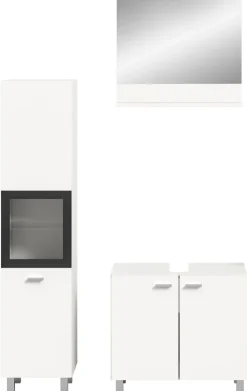 Salle de bains combinée 3 éléments SEBETA-Xonox Clearance