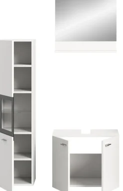 Salle de bains combinée 3 éléments SEBETA-Xonox Clearance