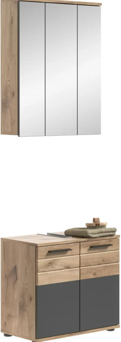 Salle de bains combinée 2 éléments AGARO-Xonox