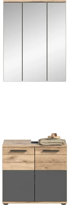 Salle de bains combinée 2 éléments AGARO-Xonox