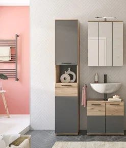 Salle de bains combinée 3 éléments AGARO-Xonox Sale